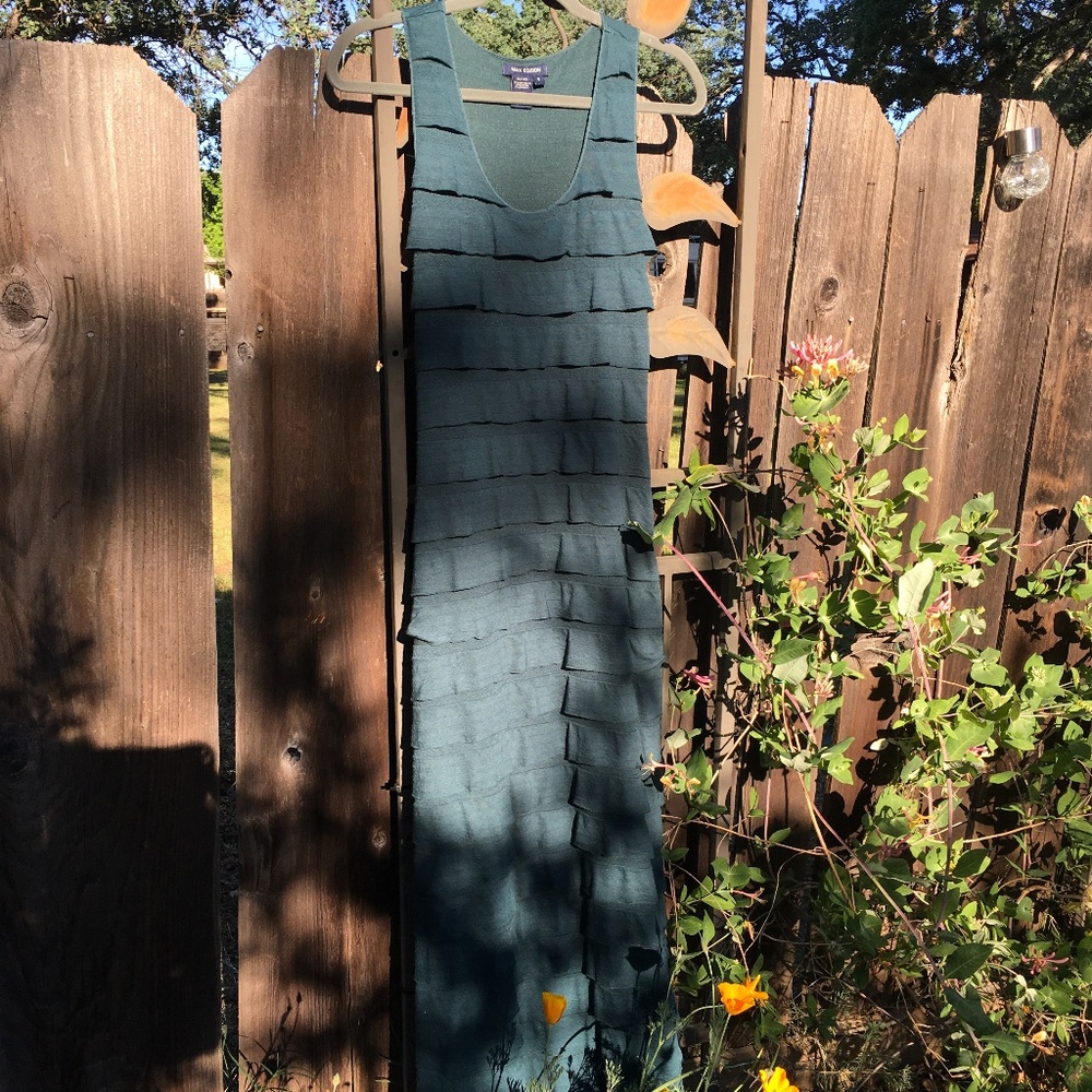 Forest green Maxi Dress